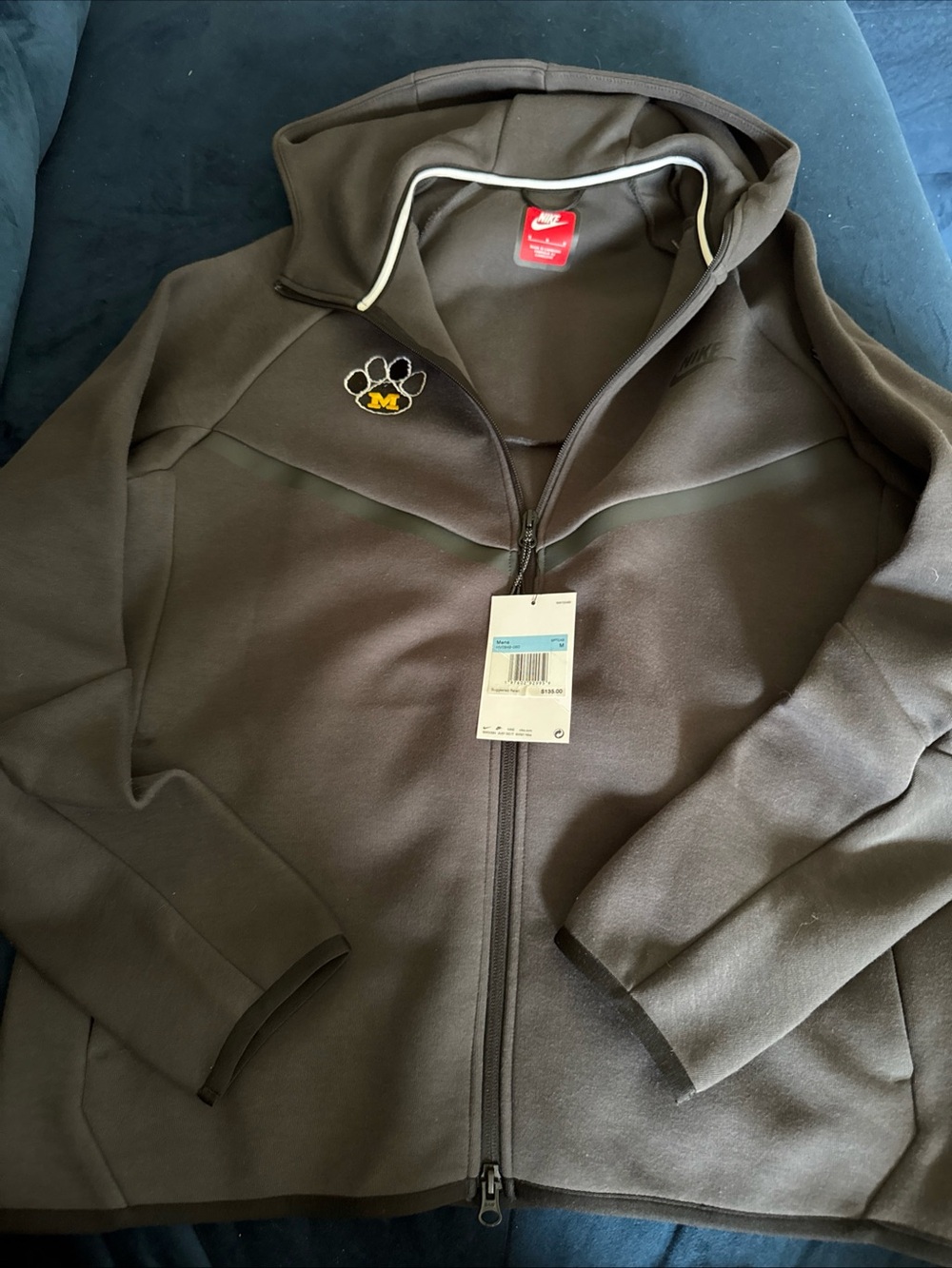 Missouri Tigers Nike Tech Men's Fleece Windrunner